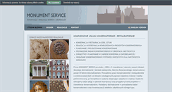 Desktop Screenshot of monumentservice.pl
